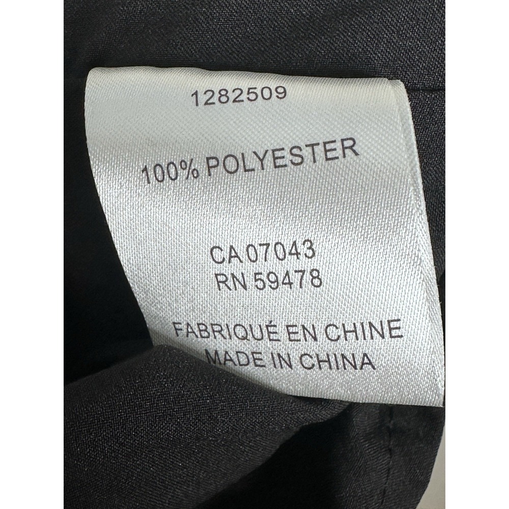 Camila Coelho Heirloom Velvet Tulle Puff Sleeve Flocked Dot Dress Black SMALL S - Picture 9 of 10